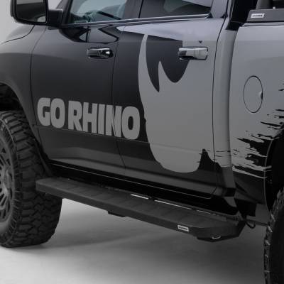 Go Rhino - Go Rhino RB10 Running Boards with Mounting Brackets Kit - Crew Max Only 63443687PC - Image 2