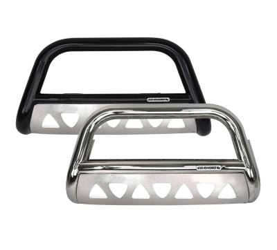 Go Rhino - Go Rhino RHINO! Charger Bull Bar (Front Guard Only), Black Powder coat finish 55301B - Image 2