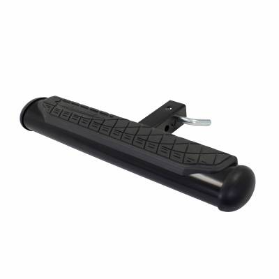 Go Rhino - Go Rhino 4" Oval Hitch Step - Black 460B - Image 2