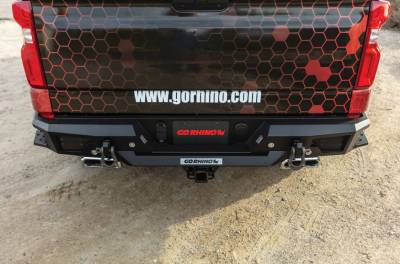 Go Rhino - Go Rhino BR20.5 Rear BR Bumper for Chevrolet Silverado GMC Sierra 1500 28176T - Image 3