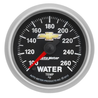 AutoMeter GAUGE,WATER TEMP,2 1/16",100-260 Degrees F,DIGITAL STEPPER MOTOR,GM COPO CAMARO 880446