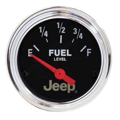 AutoMeter GAUGE, FUEL LEVEL, 2 1/16" , 0OE TO 90OF, ELEC, JEEP 880243