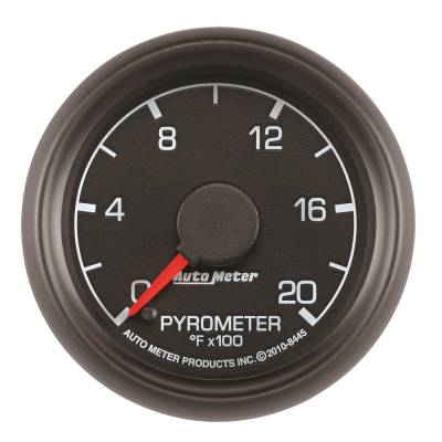 AutoMeter GAUGE,PYROMETER (EGT),2 1/16",2000 Degrees F,STEPPER MOTOR,FORD FACTORY MATCH 8445