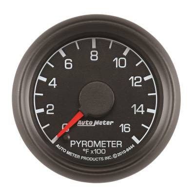 AutoMeter GAUGE,PYROMETER (EGT),2 1/16",1600 Degrees F,STEPPER MOTOR,FORD FACTORY MATCH 8444