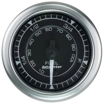 AutoMeter GAUGE, FUEL LEVEL, 2 1/16" , 0-280O PROGRAMMABLE, CHRONO 8110