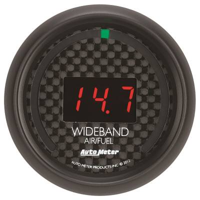 AutoMeter GAUGE, AIR/FUEL RATIO-WIDEBAND, STREET, 2 1/16" , 10:1-17:1, DIGITAL, GT 8079