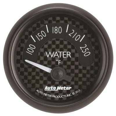 AutoMeter GAUGE, WATER TEMP, 2 1/16" , 250 Degrees F, ELEC, GT 8037