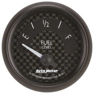 AutoMeter GAUGE, FUEL LEVEL, 2 1/16" , 240OE TO 33OF, ELEC, GT 8016