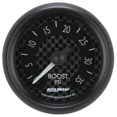 AutoMeter GAUGE, BOOST, 2 1/16" , 35PSI, MECHANICAL, GT 8004