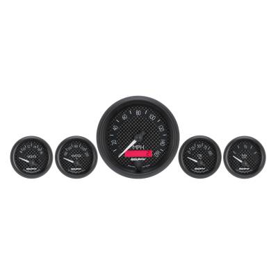 AutoMeter GAUGE KIT, 5 PC., 3 3/8" & 2 1/16" , ELEC. SPEEDOMETER, GT 8002