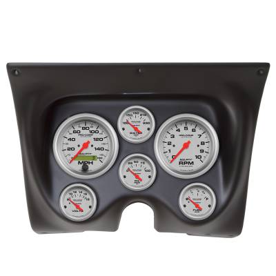 AutoMeter GAUGE KIT, 6 PC, CAMARO/FIREBIRD 67-68, TACH/MPH/FUEL/OILP/WTMP/VOLT, ULTRA-LITE 7020-UL