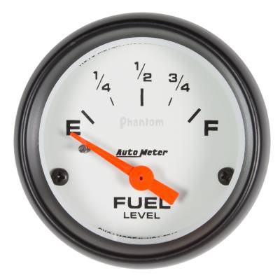 AutoMeter GAUGE, FUEL LEVEL, 2 1/16" , 73OE TO 10OF(AFTERMARKET LINEAR), ELEC, PHANTOM 5719