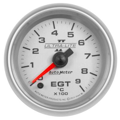 AutoMeter GAUGE,PYROMETER (EGT),2 1/16",900 Degrees C,DIGITAL STEPPER MOTOR,ULTRA-LITE II 4944-M