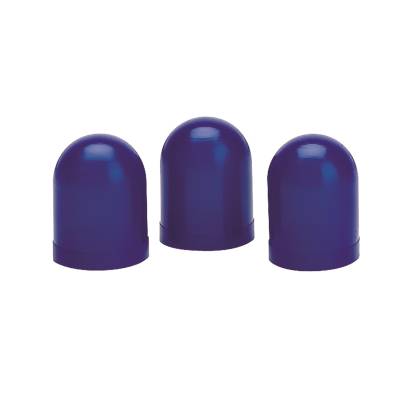 AutoMeter LIGHT BULB BOOTS, BLUE, QTY. 3 3207