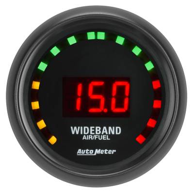 AutoMeter GAUGE, AIR/FUEL RATIO-WIDEBAND, STREET, 2 1/16" , 10:1-17:1, DIGITAL, Z-SERIES 2679