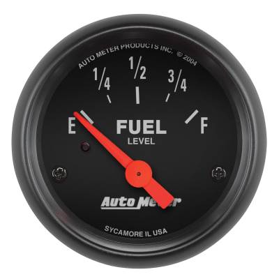 AutoMeter GAUGE, FUEL LEVEL, 2 1/16" , 0OE TO 30OF, ELEC, Z-SERIES 2648