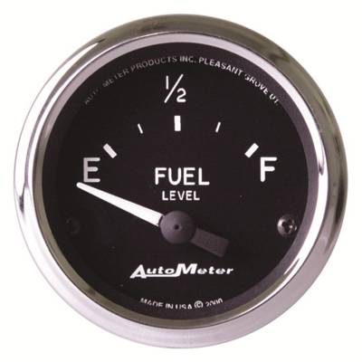 AutoMeter GAUGE, FUEL LEVEL, 2 1/16" , 16OE TO 158OF, ELEC, COBRA 201975