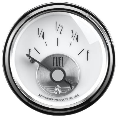 AutoMeter GAUGE, FUEL LEVEL, 2 1/16" , 240OE-33OF, ELEC, PRESTIGE PEARL 2018