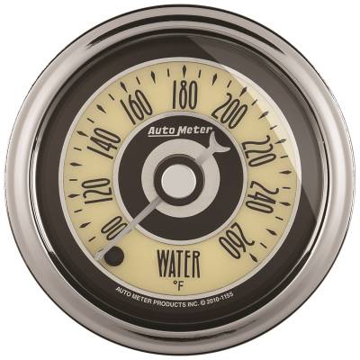 AutoMeter GAUGE, WATER TEMP, 2 1/16" , 260 Degrees F, DIGITAL STEPPER MOTOR, CRUISER AD 1154