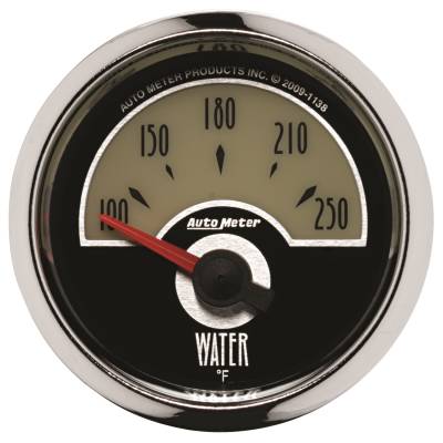 AutoMeter GAUGE, WATER TEMP, 2 1/16" , 250 Degrees F, ELEC, CRUISER 1138