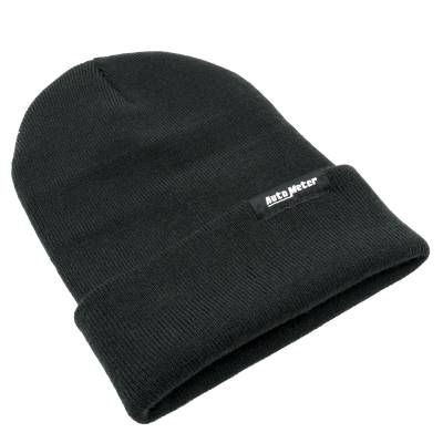 AutoMeter - AutoMeter Hat, Knit, Black, Fold Cuff, Autometer 443 - Image 2