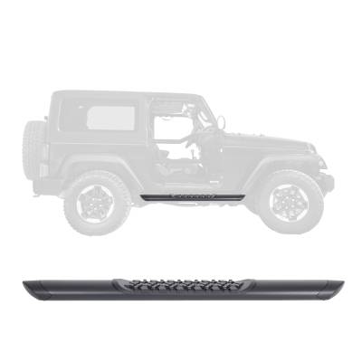 Go Rhino - Go Rhino V-Series V3 Aluminum Side Steps and Mounting Brackets Kit - Textured Black  V3492652T - Image 6