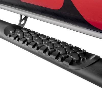 Go Rhino - Go Rhino V-Series V3 Aluminum Side Steps and Mounting Brackets Kit - Textured Black  V3451687T - Image 5