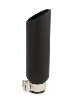 Go Rhino - Go Rhino Black Powder Coated Stainless Steel Exhaust Tip GRT25414B - Image 2