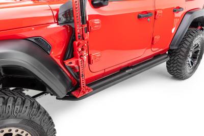 Go Rhino - Go Rhino Dominator Xtreme DS Side Steps with Mounting Brackets Kit - Textured Black DS4506T - Image 4