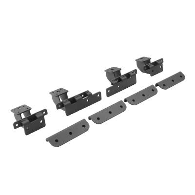 Go Rhino - Go Rhino Dominator Xtreme D6 Side Steps with Mounting Brackets Kit - Textured Black D64927T - Image 2