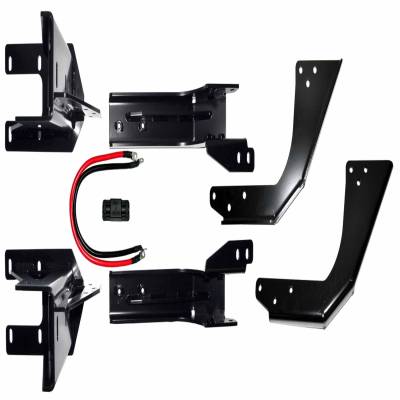 Warn GEN II Trans4mer Mid-Frame Mounts 88240 88245 Includes hardware 90135