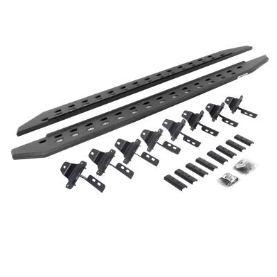 Go Rhino RB20 Slim Line Running Boards with Mounting Bracket Kit 69451687ST