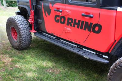 Go Rhino - Go Rhino RB20 Slim Line Running Boards with Mounting Bracket Kit 69451687ST - Image 4