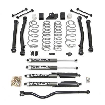 ReadyLift 2018-2022 Jeep JL Wrangler Terrain Flex 4-Arm Kit with Falcon 2.1 Shocks. 3.5'' 69-6837