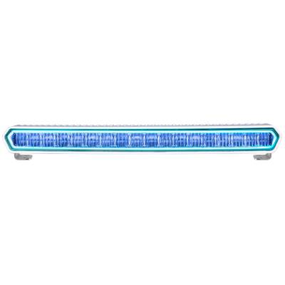 RIGID Industries RIGID SR-L Series Marine 20 Inch LED Light Bar, Blue Halo, White Housing 62001