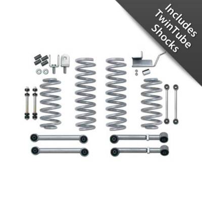 Rubicon Express 3.5 Inch Super-Ride Short Arm Lift Kit With Mono Tube Shocks RE8005M