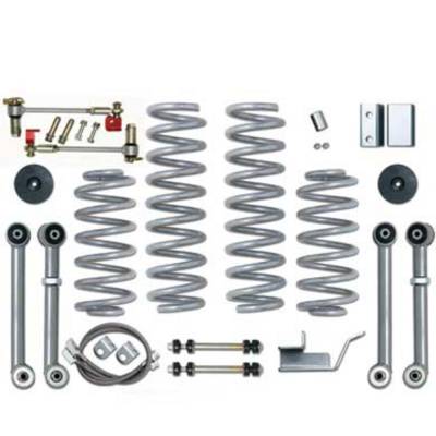 Rubicon Express 4.5 Inch Super-Flex Short Arm Lift Kit With Twin Tube Shocks RE8000T