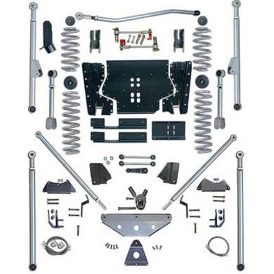 Rubicon Express 5.5 Inch Extreme-Duty Long Arm Lift Kit With Rear Tri-Link And Mono Tube Shocks RE7505M