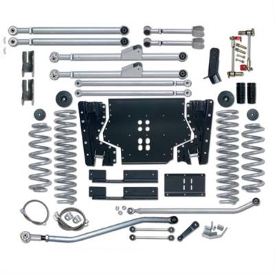 Rubicon Express 3.5 in. Extreme-Duty Long Arm Lift Kit w. Rear Track Bar w. Twin Tube Shocks RE7213T