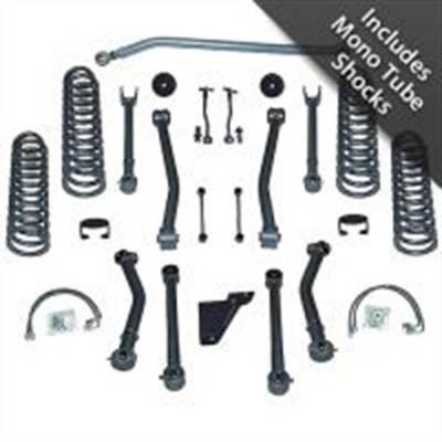 Rubicon Express Super-Flex Adjustable Short Arm Kit JK 4Dr 4.5" (No Shocks) RE7148