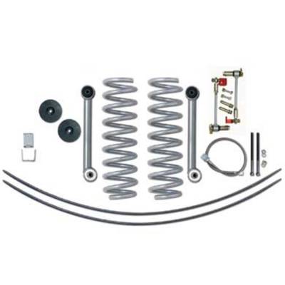 Rubicon Express 3.5 Inch Super-Flex Short Arm Lift Kit With Rear Add-A-Leafs - No Shocks RE6010