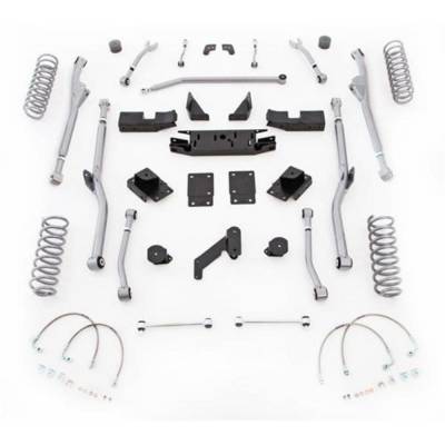 Rubicon Express 3.5 Inch Extreme Duty Radius Long Arm Lift Kit With Mono-Tube Shocks JKRR23M