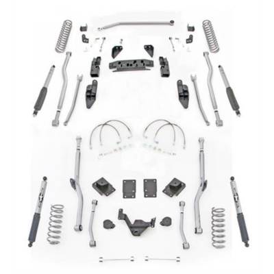 Rubicon Express 4.5In JKla Kit JK-4Dr Ft 4-Link / Rr Radius JK4R44