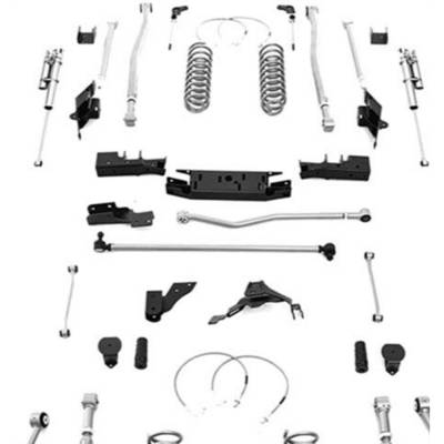 Rubicon Express 3.5 Inch Extreme Duty 4-Link Long Arm Lift Kit JK4443