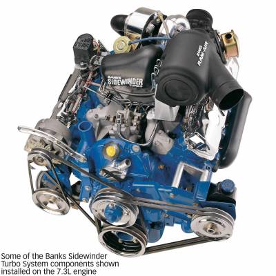 Banks Power - Sidewinder Turbo System Wastegated 83-93 Ford 6.9/7.3L Truck C-6 Banks Power - Image 3