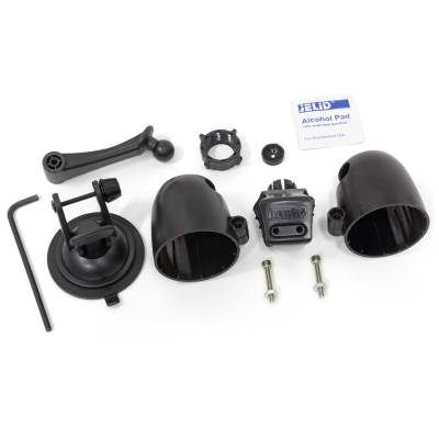 Banks Power - Dual Gauge Pod Kit 52mm Sticky Base Suction Mount iDash 1.8 and 52mm (2-1/16 inch) gauges Banks Power - Image 5