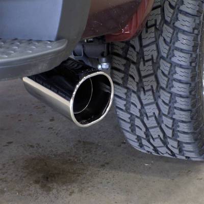 Banks Power - Monster Exhaust System 5-inch Single Exit Chrome Tip 20-22 Chevy/GMC 2500/3500 Duramax 6.6L L5P Banks Power - Image 3